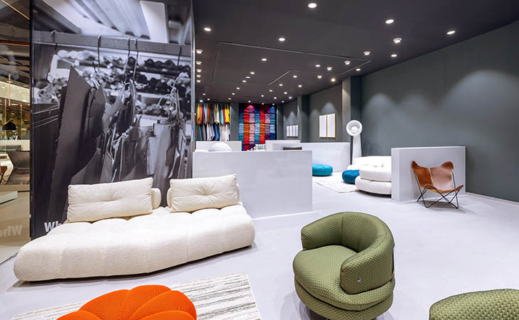 علامة المفروشات الإيطالية ميكي فيراري تفتتح أول صالة عرض لها في الشرق الأوسط